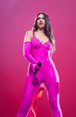 DUA LIPA Performs at Future Nostalgia Tour in Paris 05/15/2022