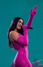 DUA LIPA Performs at Her Future Nostalgia Tour 05/09/2022