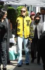 EILEEN GU Out Shopping at Tiffany