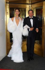 EIZA GONZAEZ Heading to 2022 Met Gala in New York 05/02/2022
