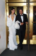 EIZA GONZAEZ Heading to 2022 Met Gala in New York 05/02/2022