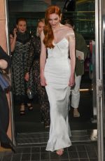 ELEANOR TOMLINSON Heading to BAFTA Awards in London 05/08/2022