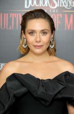 ELIZABETH OLSEN at Doctor Strange In The Multiverse Of Madness Screening New York 05/05/2022