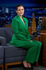 ELIZABETH OLSEN at Tonight Show Starring Jimmy Fallon 05/04/2022