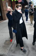 ELIZABETH OLSEN Leaves Her Hotel in New York 05/04/2022