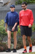 ELIZABETH OLSEN Out for Coffee in Los Angeles 05/24/2022