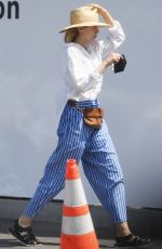 ELIZABETH OLSEN Out Shopping for Groceries in West Hollywood 05/19/2022