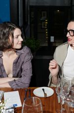 ELLA HUNT at a Fashion Lunch Hosted by Laura Brown in New York 05/09/2022