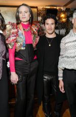 ELLA HUNT at a Fashion Lunch Hosted by Laura Brown in New York 05/09/2022