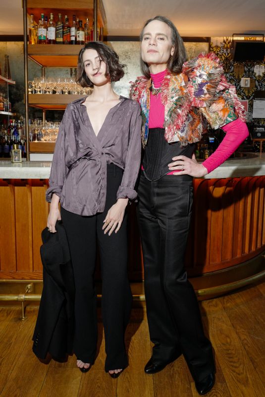 ELLA HUNT at a Fashion Lunch Hosted by Laura Brown in New York 05/09/2022