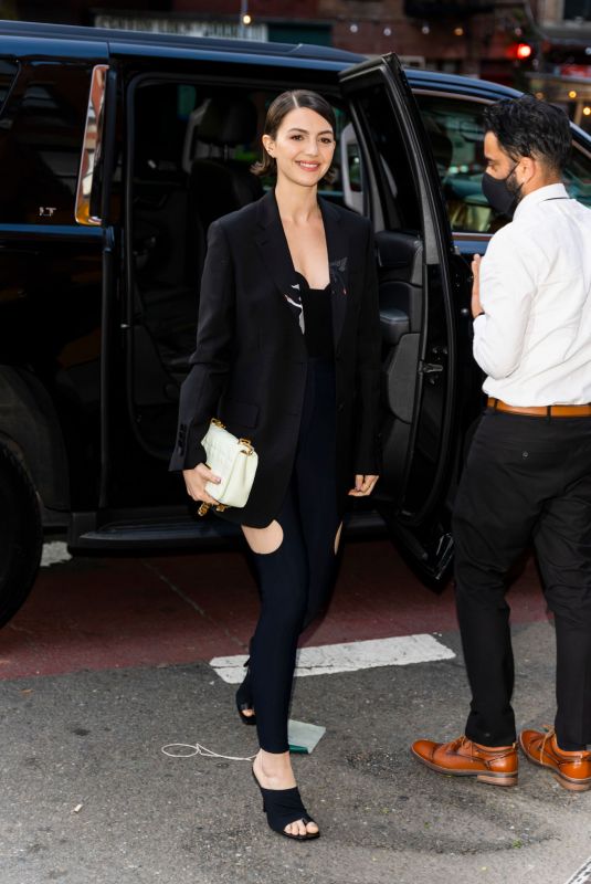 ELLA HUNT Out and About in New York 05/18/2022