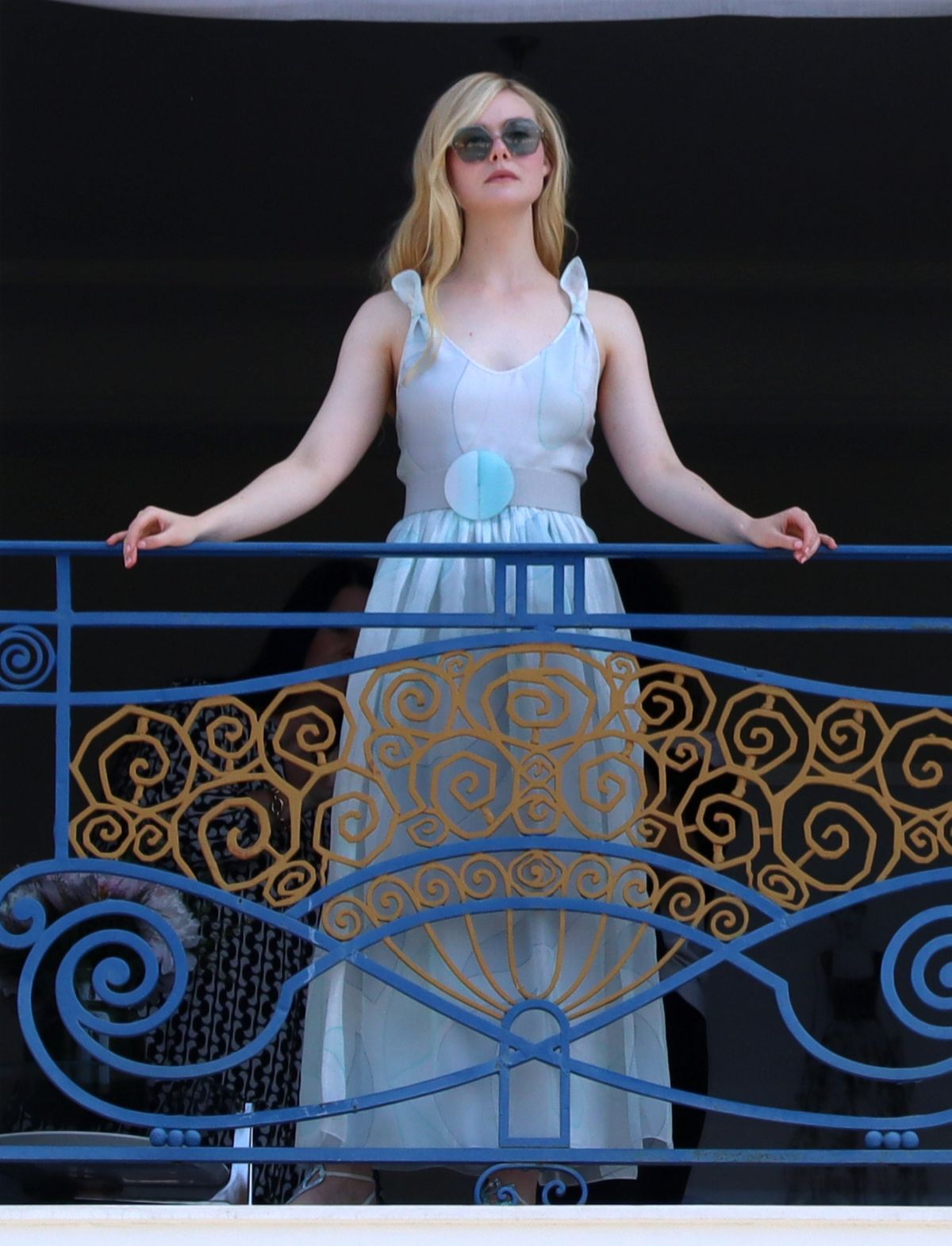ELLE FANNING at Balcony of Hotel Martinez at Cannes Film Festival  05/19/2022 – HawtCelebs