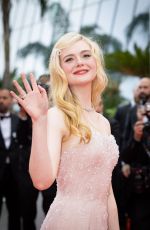 ELLE FANNING at Top Gun: Maverick Premiere at 75th Annual Cannes Film Festival 05/18/2022