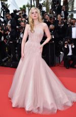 ELLE FANNING at Top Gun: Maverick Premiere at 75th Annual Cannes Film Festival 05/18/2022