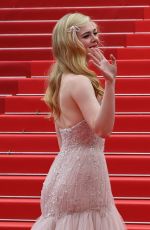 ELLE FANNING at Top Gun: Maverick Premiere at 75th Annual Cannes Film Festival 05/18/2022
