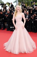 ELLE FANNING at Top Gun: Maverick Premiere at 75th Annual Cannes Film Festival 05/18/2022