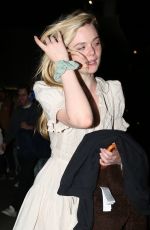 ELLE FANNING Leaves Haim Concert in Los Angeles 05/01/2022