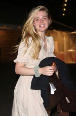 ELLE FANNING Leaves Haim Concert in Los Angeles 05/01/2022