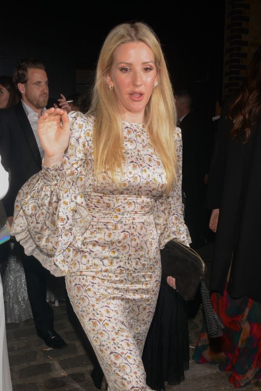 ELLIE GOULDING Arrives at a Charity Gala Event in London 05/05/2022