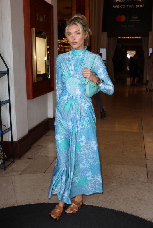 ELSA HOSK at Le Majestic Hotel in Cannes 05/24/2022