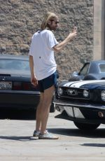 ELSA HOSK Out with Her Family in Los Angeles 04/30/2022