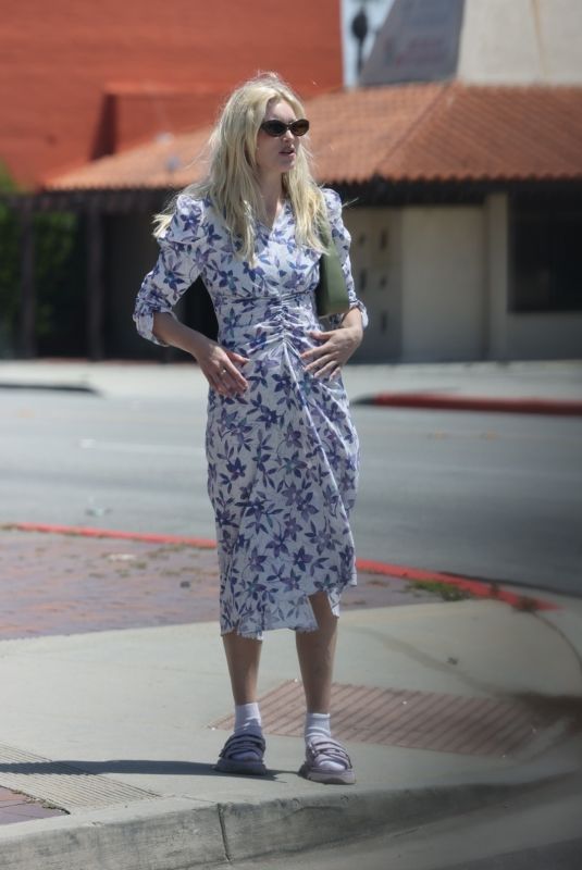 ELSA HOSK Out with Her Family in Los Angeles 04/30/2022