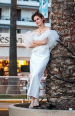 EMILIA SCHULE at a Photoshoot at Martinez Hotel at 75th Cannes Film Festival 05/16/2022