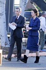 EMILY BLUNT and Cillian Murphy on the Set of Oppenheimer in Los Angeles 05/12/2022