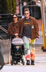 EMILY RATAJKOWSKI and Sebastian Bear McClard Out with Their Baby in New York 05/09/2022