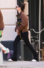EMILY RATAJKOWSKI and Sebastian Bear McClard Out with Their Baby in New York 05/09/2022