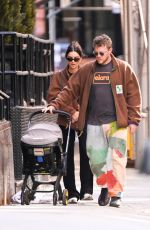 EMILY RATAJKOWSKI and Sebastian Bear McClard Out with Their Baby in New York 05/09/2022