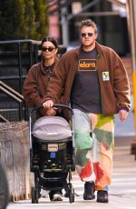 EMILY RATAJKOWSKI and Sebastian Bear McClard Out with Their Baby in New York 05/09/2022