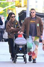 EMILY RATAJKOWSKI and Sebastian Bear McClard Out with Their Baby in New York 05/09/2022