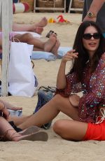 EMILY RATAJKOWSKI at Club 55 Beach in Saint-Tropez 05/26/2022