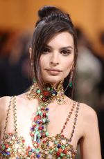 EMILY RATAJKOWSKI at Met Gala Celebrating In America: An Anthology of Fashion in New York 05/02/2022