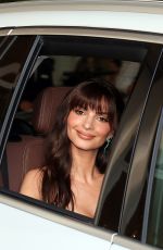 EMILY RATAJKOWSKI Leaves Hotel Martinez in Cannes 05/23/2022