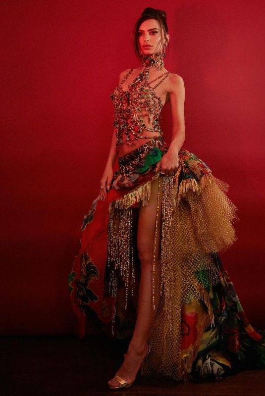EMILY RATAJKOWSKI - Met Gala Photoshoot, May 2022