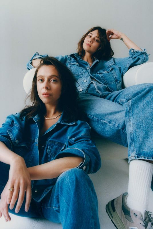 EMMA APPLETON and BEL POWLEY for Net-a-porter, May 2022