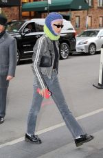 EMMA CHAMBERLAIN Arrives at Carlyle Hotel in New York 05/01/2022