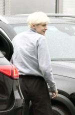 EMMA CORRIN Arrives at the Set of Retreat in New Jersey 05/14/2022