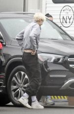 EMMA CORRIN Arrives at the Set of Retreat in New Jersey 05/14/2022