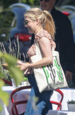 EMMA ROBERTS Out for Lunch at Mauro