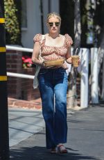 EMMA ROBERTS Out for Lunch at Mauro