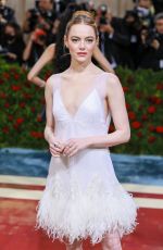 EMMA STONE at Met Gala Celebrating In America: An Anthology of Fashion in New York 05/02/2022