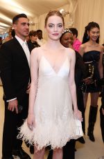 EMMA STONE at Met Gala Celebrating In America: An Anthology of Fashion in New York 05/02/2022