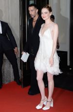 EMMA STONE Leaves Mark Hotel in New York 05/02/2022