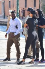 ENIKO PARRISH Out on Vacation in Venice 05/11/2022
