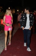 EUGENIE BOUCHARD Arrives at Carbone in Miami 05/08/2022