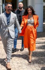 EVA LONGORIA Arrives at Martinez Beach Cannes Film Festival 05/17/2022