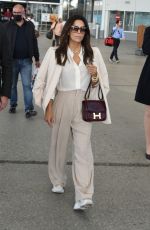 EVA LONGORIA Arrives at Nice Airport 05/15/2022
